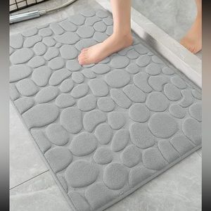 Cobblestone Bathroom Mat SIZE 16”x24”